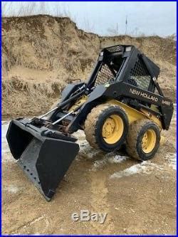 new holland 465 skid steer high flow|NEW HOLLAND LX465 Skid Steers For Sale.